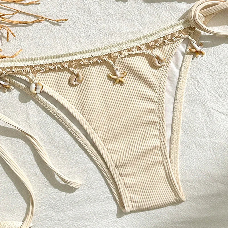 The Maré Tie Bikini Set – Sand